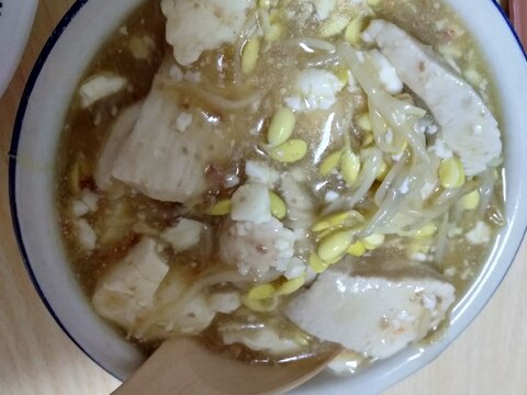 美味しい麻婆風ささみ肉野菜炒め